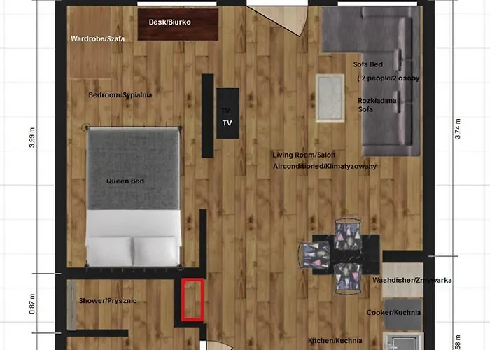 Comfort Studio Nova2 Апартаменты